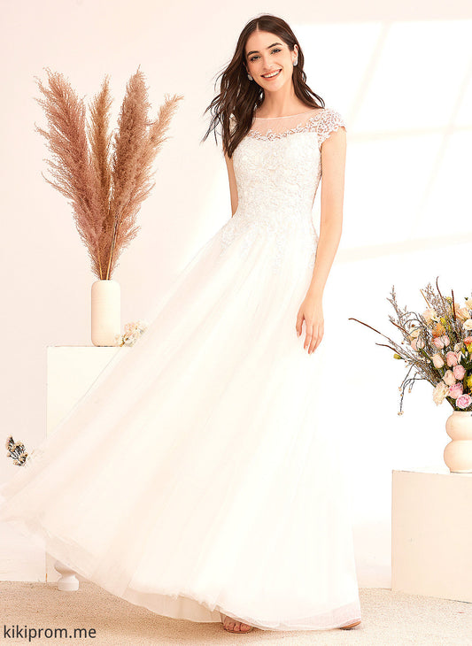 Lace Illusion Cindy Tulle Ball-Gown/Princess Wedding Wedding Dresses Dress Floor-Length