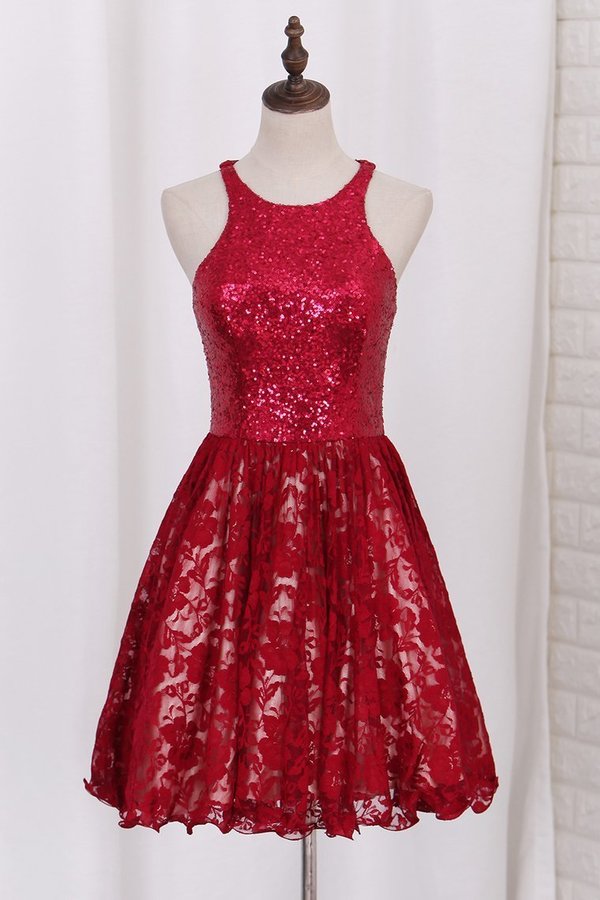 2024 Homecoming Dresses A Line Scoop PBP9KTYM