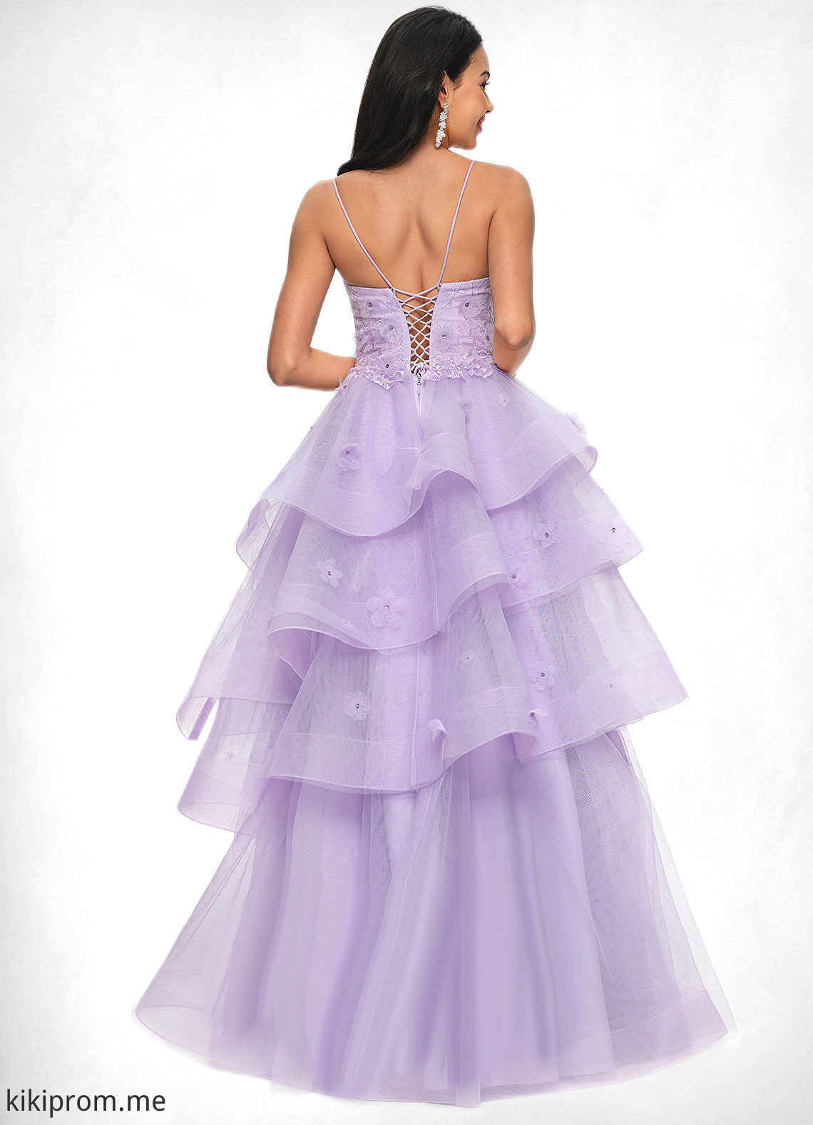 Zaniyah Ball-Gown/Princess Sweetheart Floor-Length Tulle Prom Dresses With Beading Sequins STFP0022204