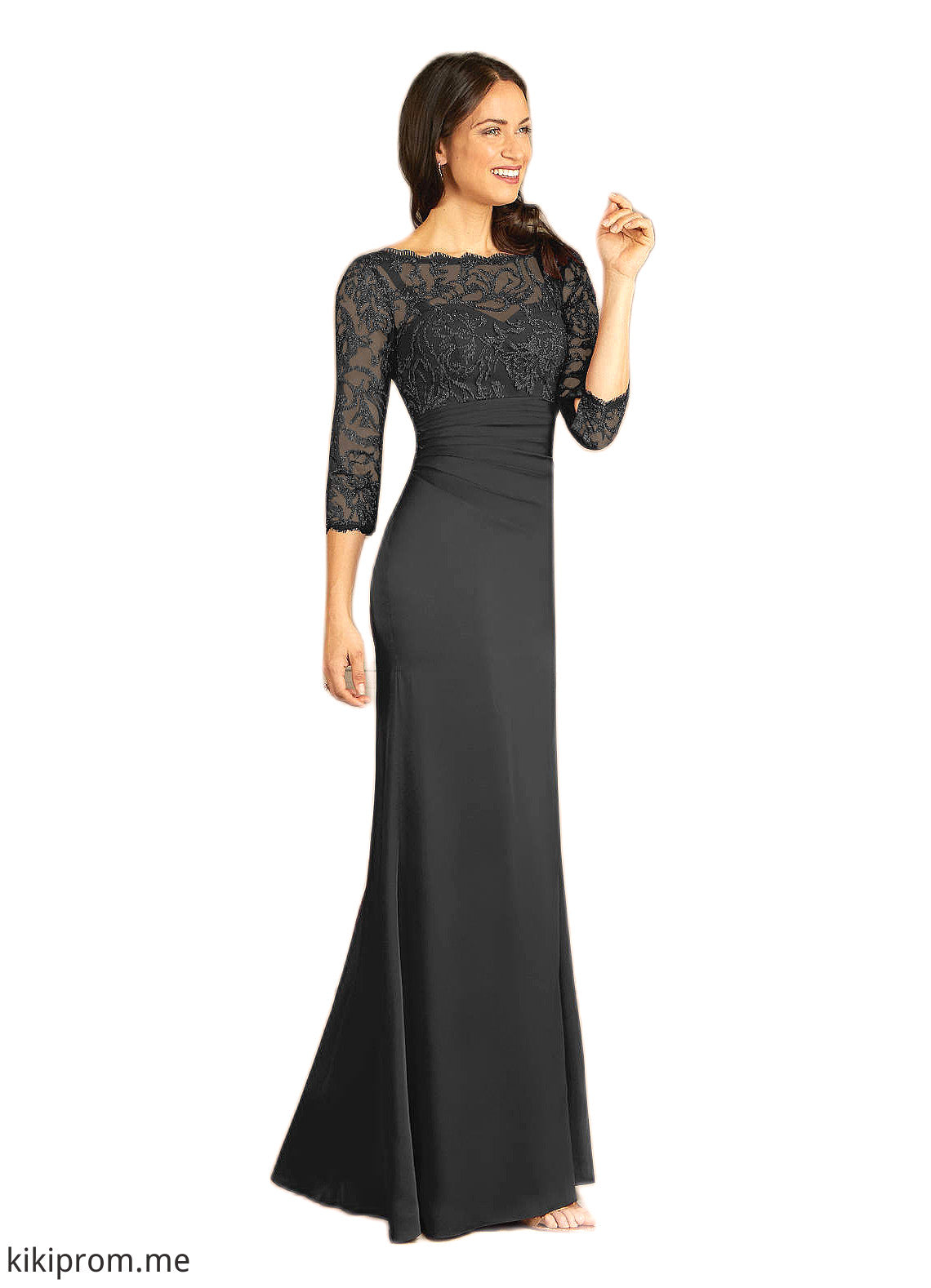 Savannah Mermaid Lace Floor-Length Dress STFP0022682