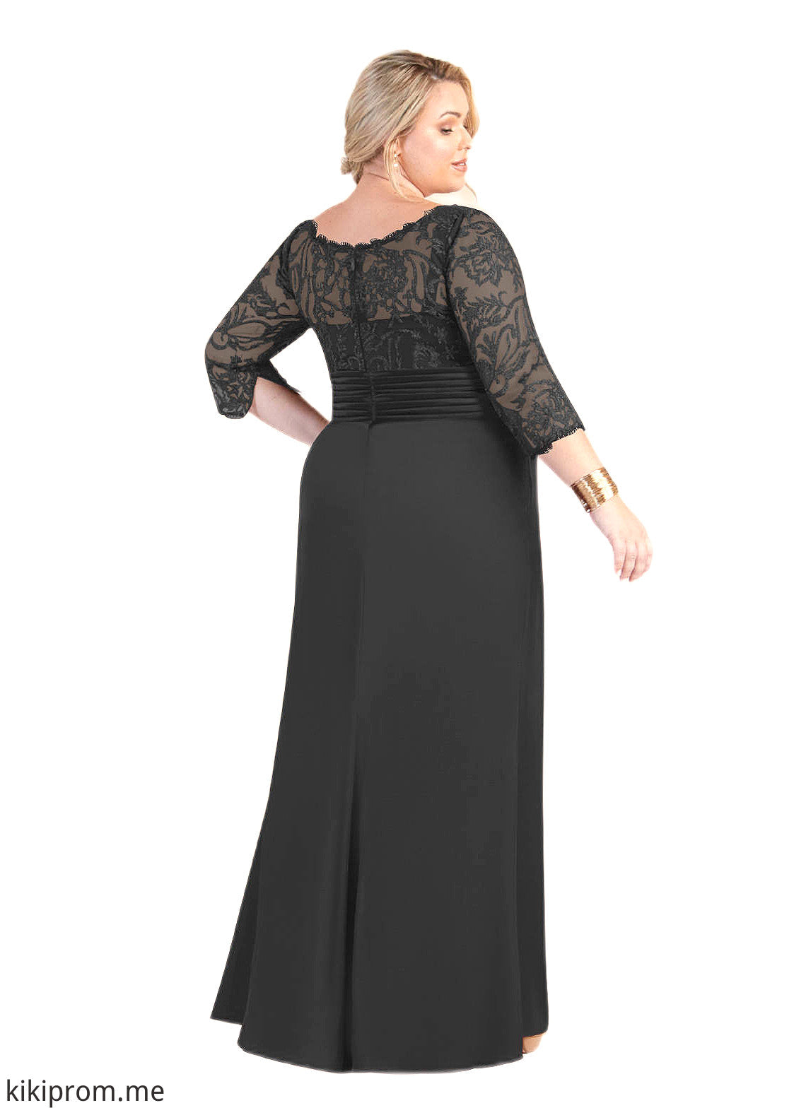 Savannah Mermaid Lace Floor-Length Dress STFP0022682