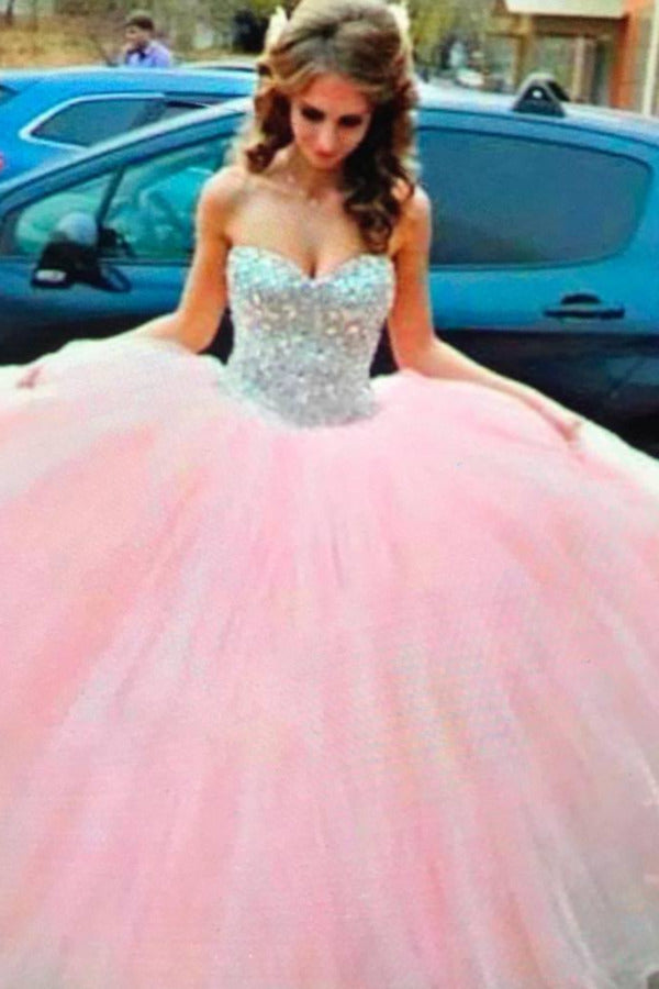 2024 Quinceanera Dresses Sweetheart Ball PK96SXA7