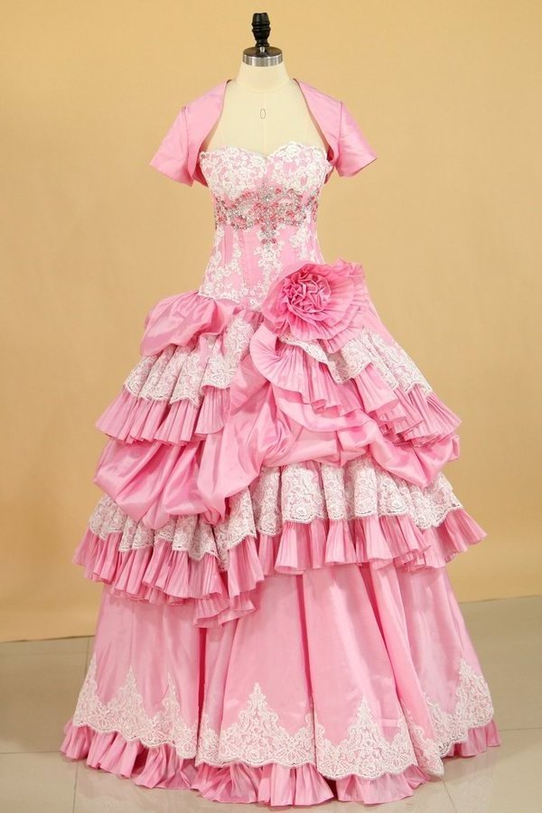 2024 Sweetheart Ball Gown Quinceanera Dresses Pick PXR2C1FS