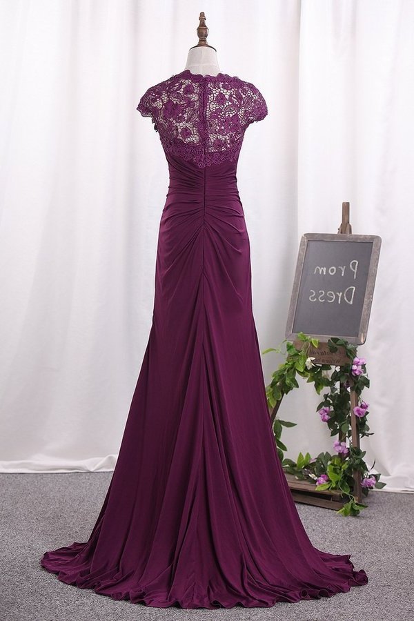 2024 New Arrival Mother Of The Bride Dresses Mermaid Spandex P1X1JB52