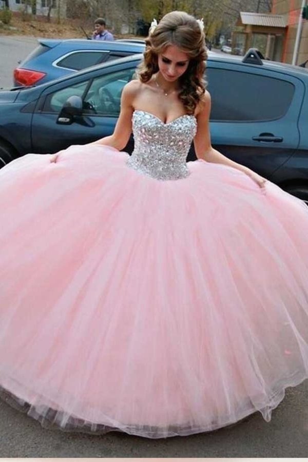 2024 Quinceanera Dresses Sweetheart Ball PK96SXA7