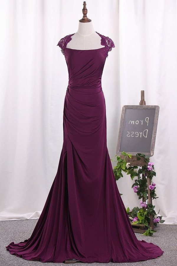 2024 New Arrival Mother Of The Bride Dresses Mermaid Spandex P1X1JB52