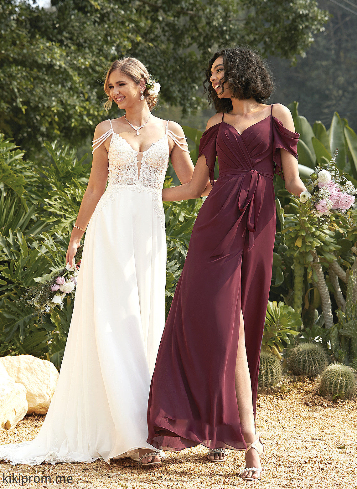 With Lace V-neck Beading A-Line Wedding Dresses Train Chiffon Sweep Wedding Dress Sequins Skye