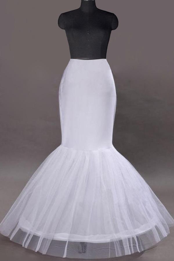 Women Nylon/Tulle Netting Floor Length 1 Tiers Petticoats