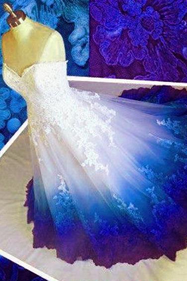 Ball Gown Sweetheart Long Prom Dresses, Strapless Quinceanera Dress with Applique STF15072