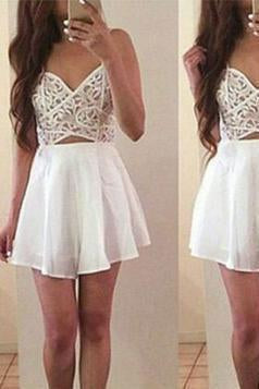 New Arrival Cute Homecoming Dress Chiffon Short Prom Dress