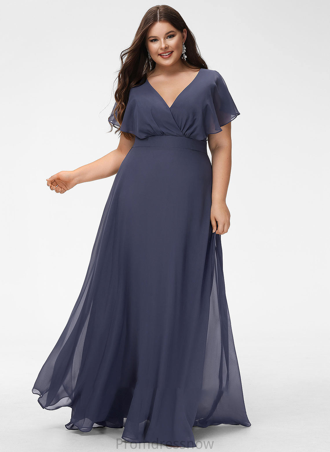 V-neck Straps Neckline Fabric Length A-Line Floor-Length Silhouette Maria Sleeveless Sweetheart Floor Length Bridesmaid Dresses