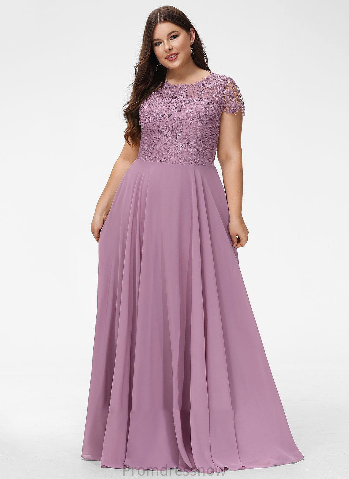 Silhouette Pockets ScoopNeck Length Fabric Floor-Length Embellishment Neckline A-Line Ashly Floor Length A-Line/Princess Bridesmaid Dresses