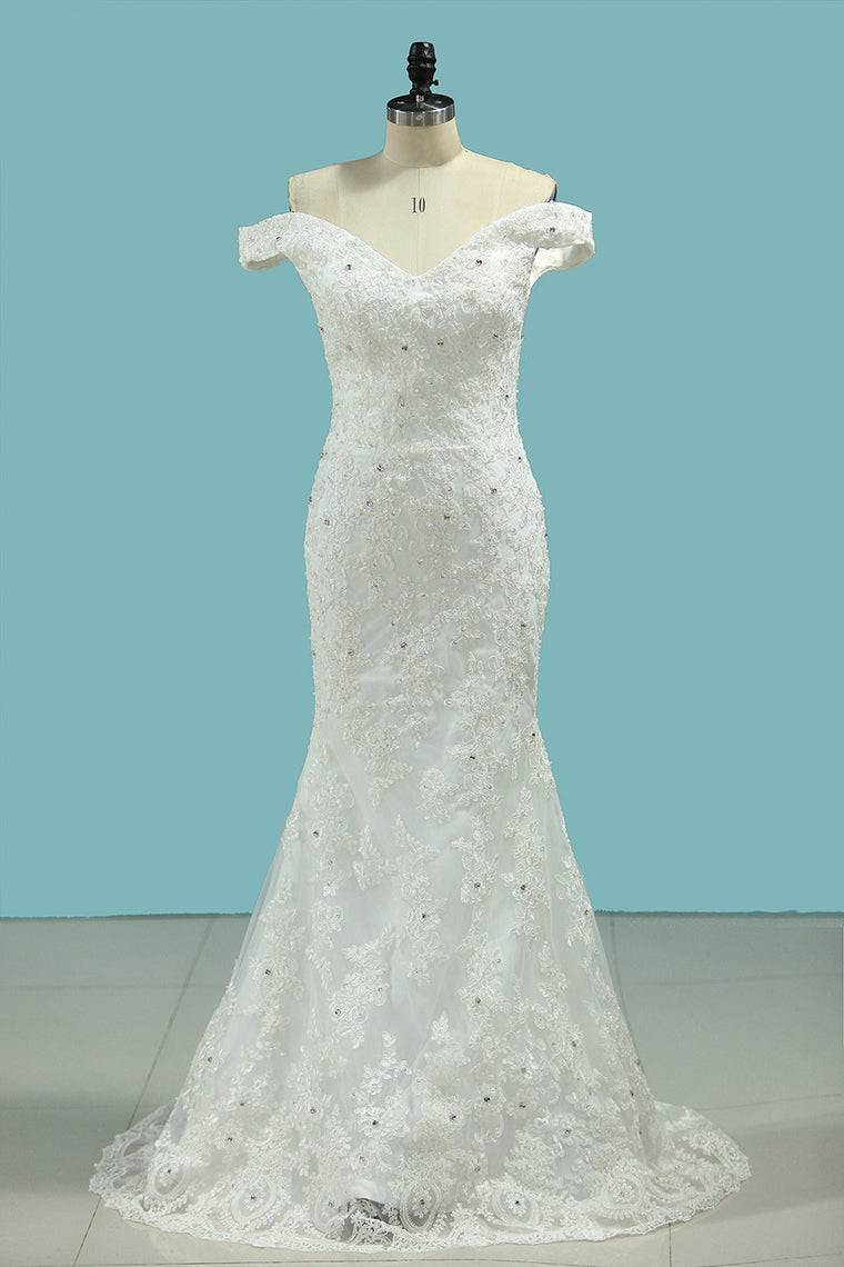 2024 Wedding Dresses Sheath With Applique Sweetheart Detachable Train