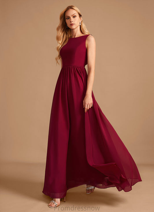 Embellishment Fabric Neckline Floor-Length Silhouette Length A-Line Bow(s) HighNeck Lily Sleeveless Velvet Bridesmaid Dresses