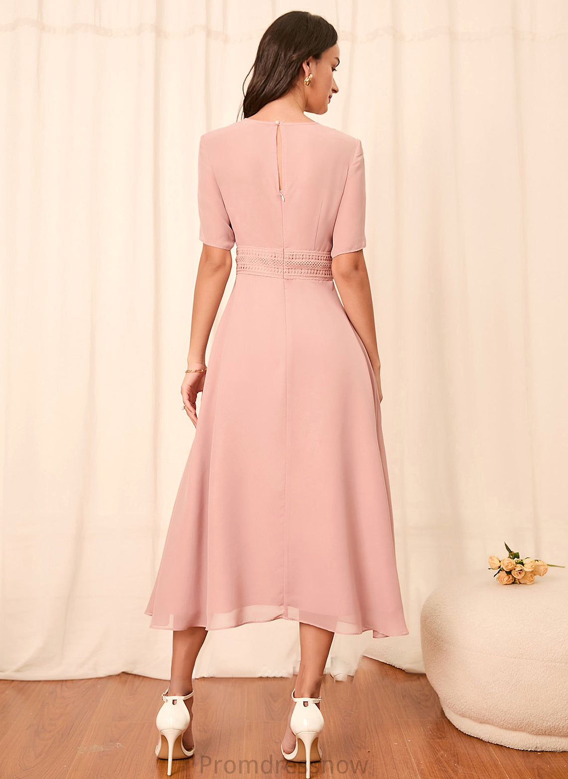 A-Line Sleeve Sleeves Knee-Length Length Straps Silhouette Fabric Nia A-Line/Princess Sleeveless Floor Length Bridesmaid Dresses