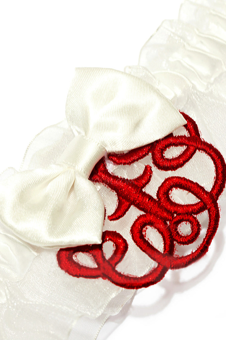 Satin Wedding Garters