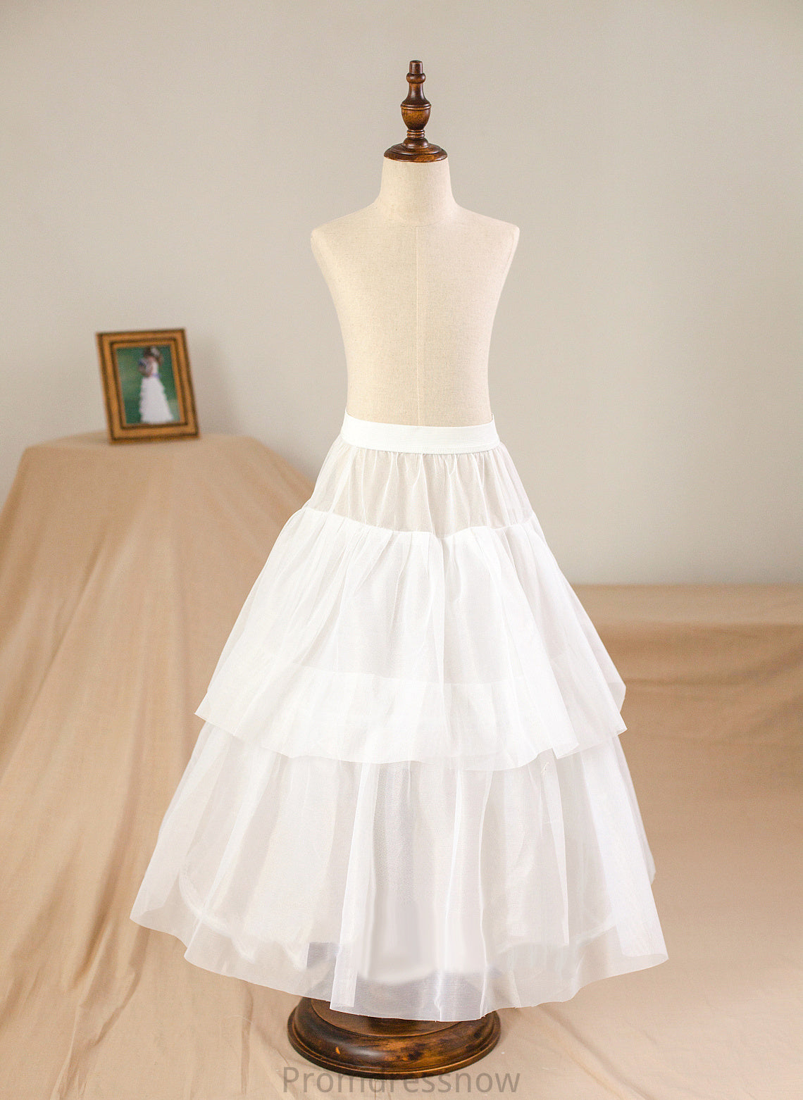 NOT Neck With Sleeveless Tulle Girl included) Beading Scoop Flower Girl Dresses Daniela - Flower Ball-Gown/Princess Dress Floor-length (Petticoat