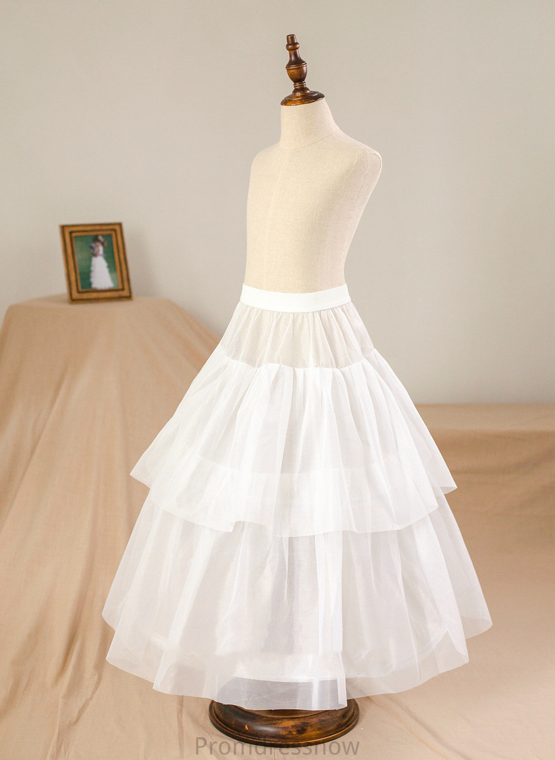 NOT Neck With Sleeveless Tulle Girl included) Beading Scoop Flower Girl Dresses Daniela - Flower Ball-Gown/Princess Dress Floor-length (Petticoat