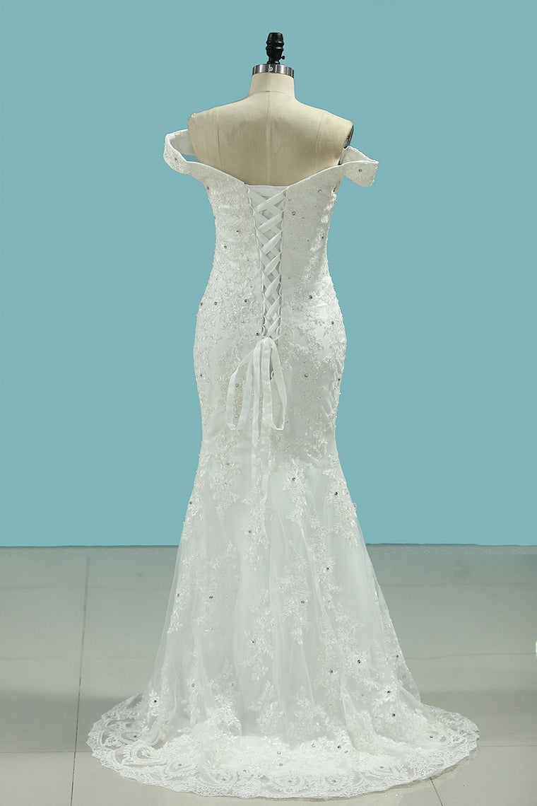 2024 Wedding Dresses Sheath With Applique Sweetheart Detachable Train