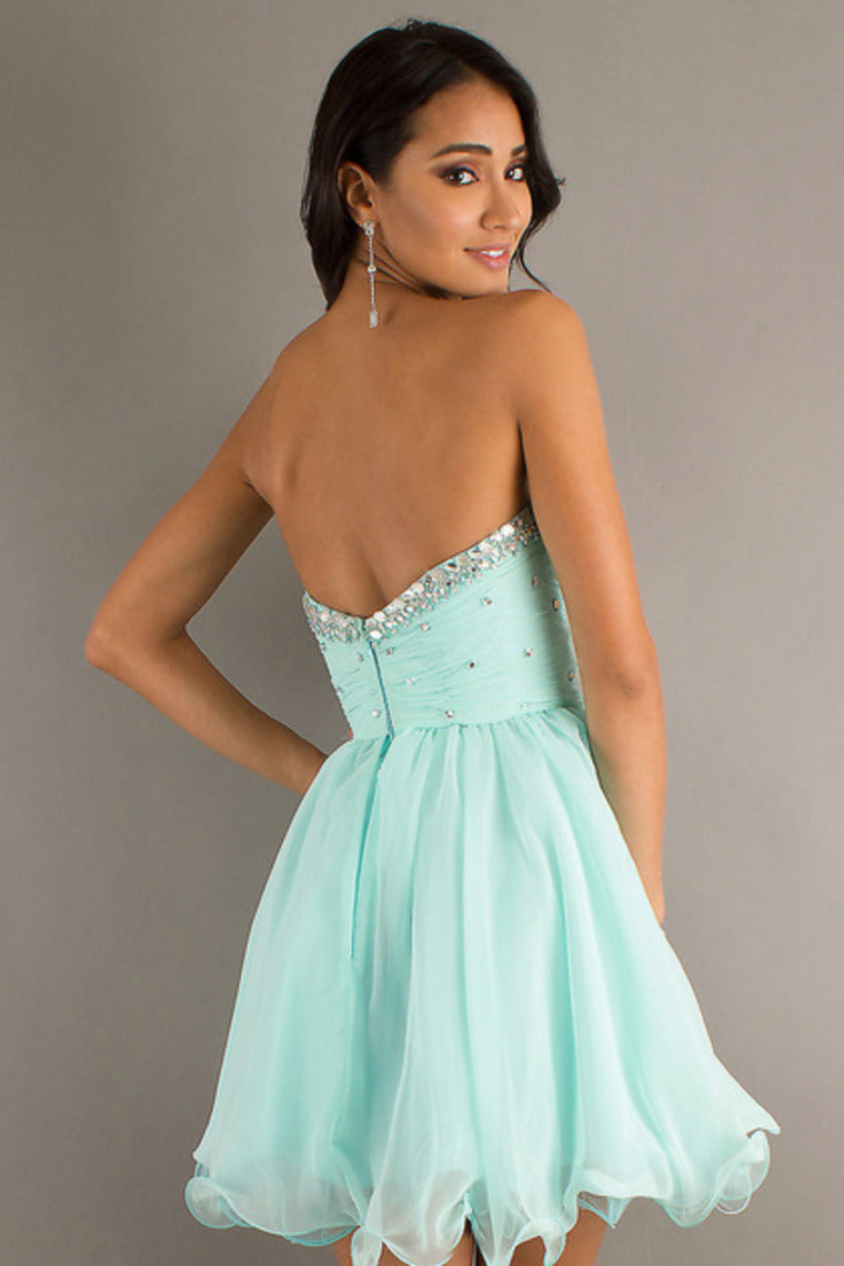 2024 Big Clearance Sale Homecoming Dresses A Line Short/Mini Chiffon