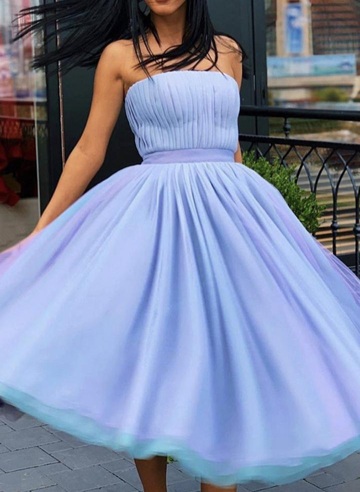 Cute Zoey Homecoming Dresses Tulle Short Dress HF11890