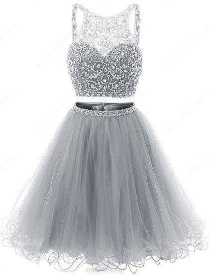 2 Piece Sparkle Sweet Homecoming Dresses Angela 16 Dress