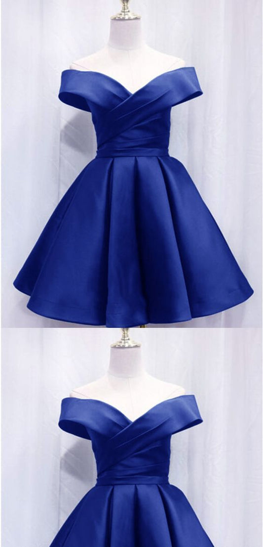 Dahlia Royal Blue Homecoming Dresses Short Dresses HF12431