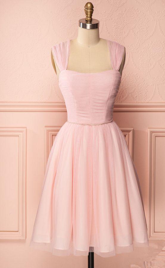 Short Pink Danica Homecoming Dresses Dress HF1724