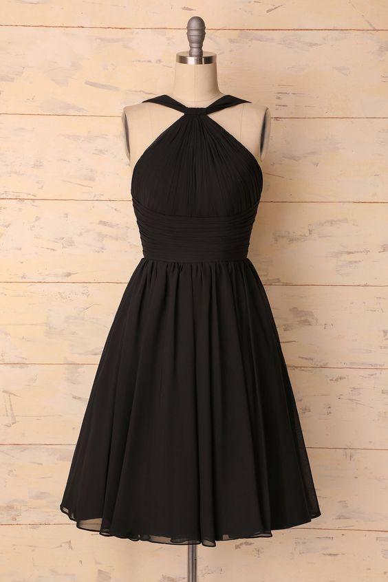 Cute Little Black Dress Homecoming Dresses Carla HF21770