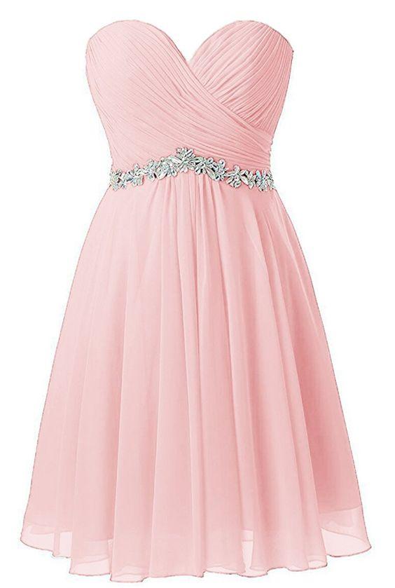 Sweetheart Homecoming Dresses Abigail Beaded Party Dress HF23707