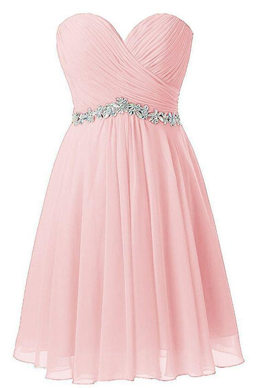 Sweetheart Homecoming Dresses Abigail Beaded Party Dress HF23707