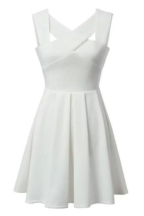 Willow Homecoming Dresses Satin White HF2434