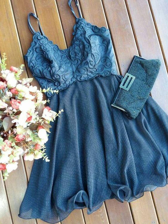 Straps Short Blue Party Willa Homecoming Dresses HF3416