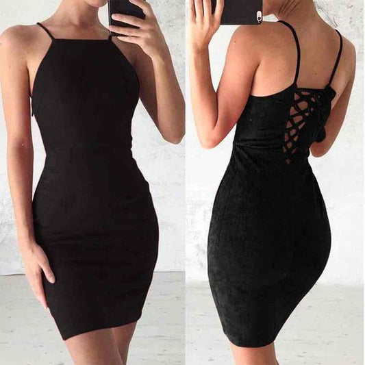 Women Ladies Frida Homecoming Dresses Velvet Backless Bodycon Strappy Dress Bandage Party Evening HF3737