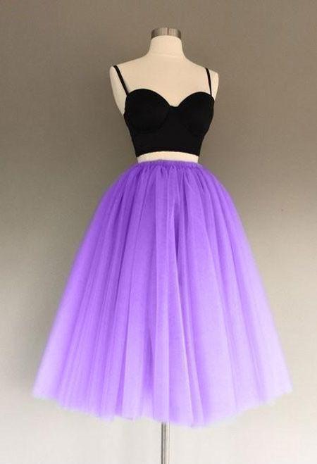 Two Piece A Line Homecoming Dresses Delaney HF9975