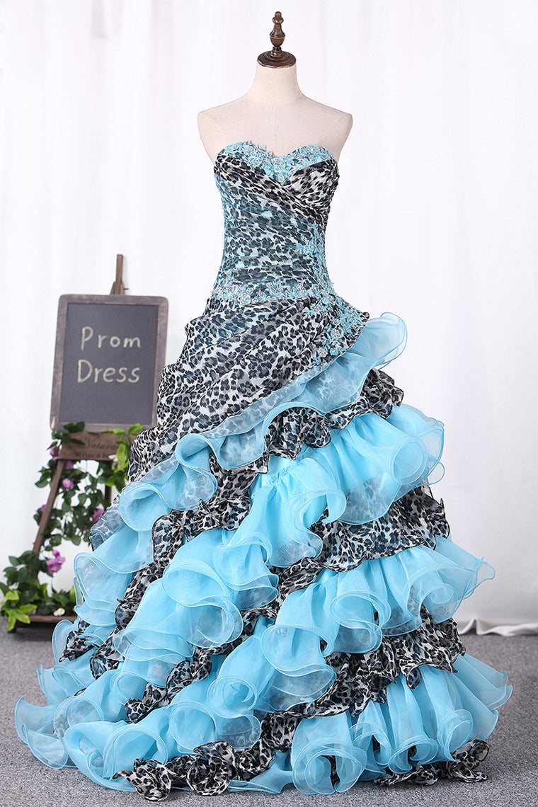 2024 Quinceanera Dresses Ball Gown Sweetheart Floor Length With Ruffle And Jacket